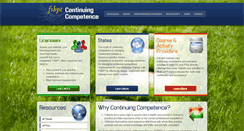 Desktop Screenshot of continuingcompetence.org